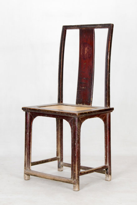 Side Chair
清代中期榆木灯挂椅