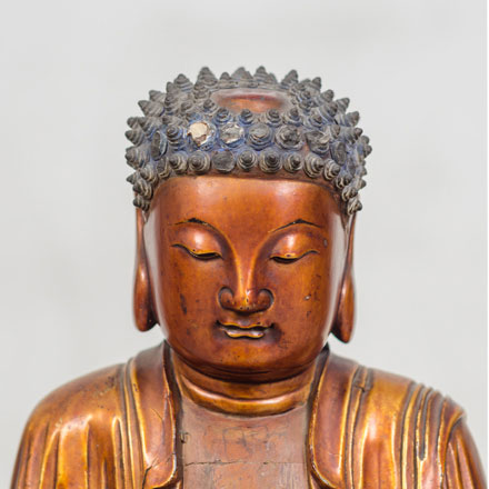 gilt buddha