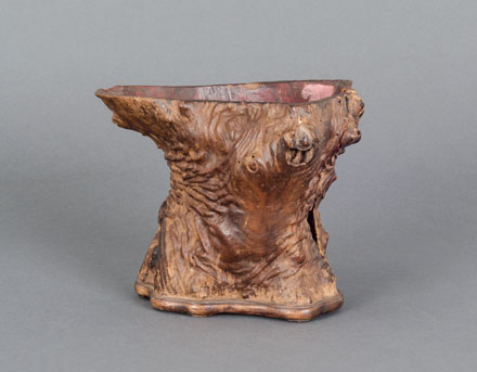 naturalistic brushpot