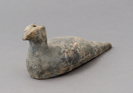 Han pottery bird