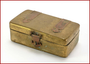 small brass box