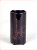 lacquer brushpot