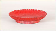 red lacquer dish