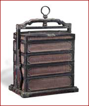 black lacquer chest