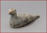 汉代陶器鸟