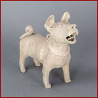 Han pottery dog