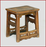 recessed leg stool_cypress