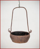 iron hanging bowl