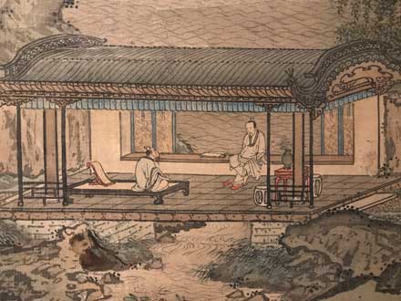 detail from shunzhi period painting